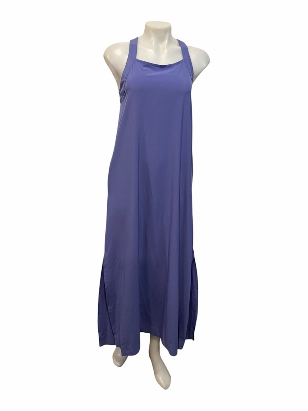 Athleta purple arrival tank maxi dress size Small